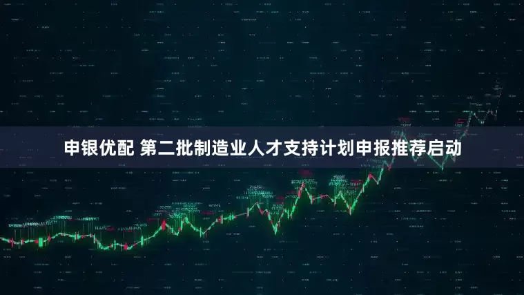 申银优配 第二批制造业人才支持计划申报推荐启动